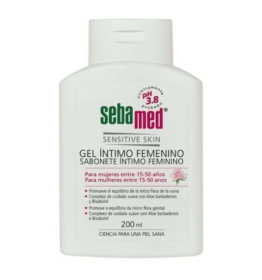 GEL INTIMO FEM EDAD FERTIL 3.8 PH 200ML SEBAMED