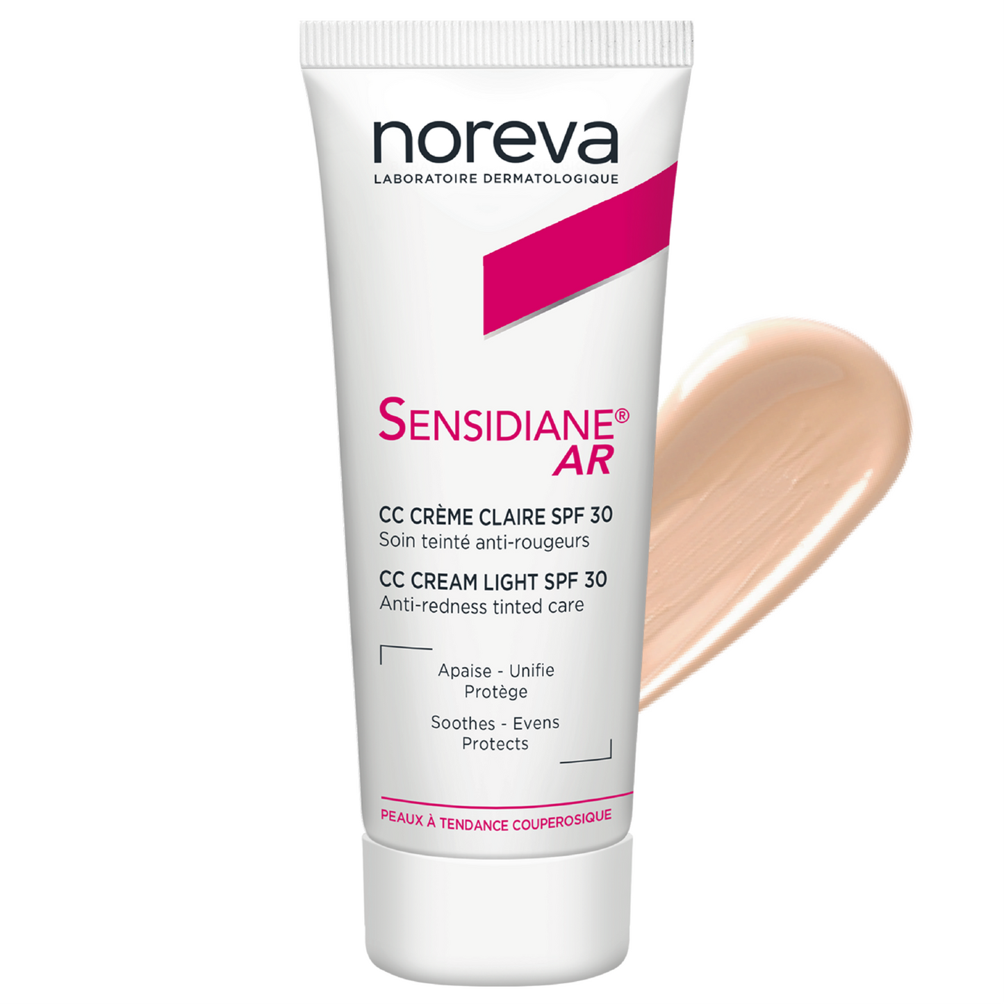 SENSIDIANE AR CC CREAM LIGHT SPF 30 40ML NOREVA