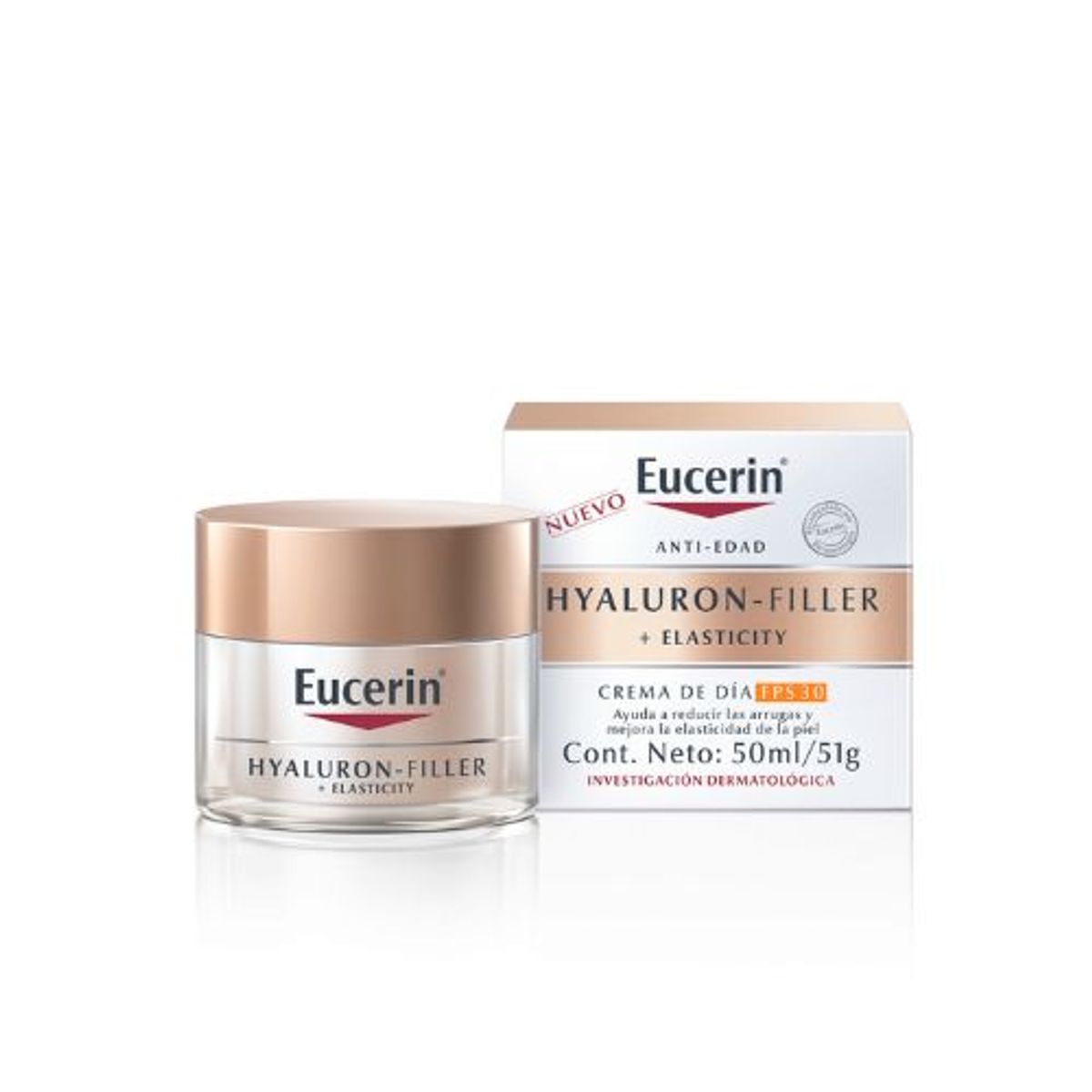 EUCERIN HYALURON FILLER+ELASTICITY CREMA FACIAL DE DIA SPF30