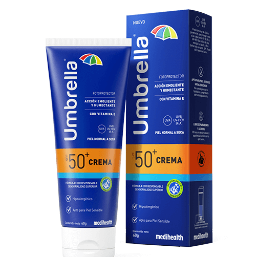 UMBRELLA CREMA 50SPF 60 GRAMOS MEDIHEALTH