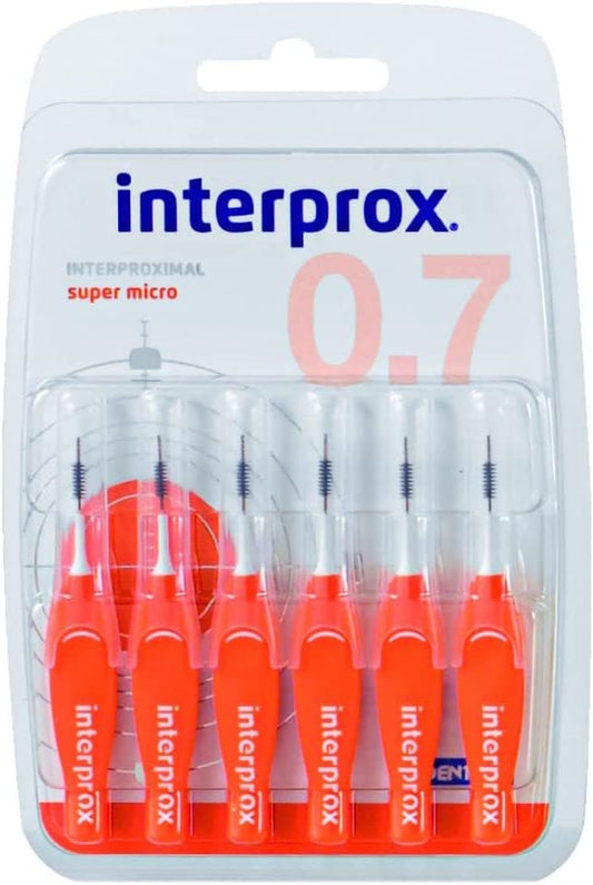 INTERPROX 4G SUPER MICRO BLISTER 6 UNIDADES DENTAID