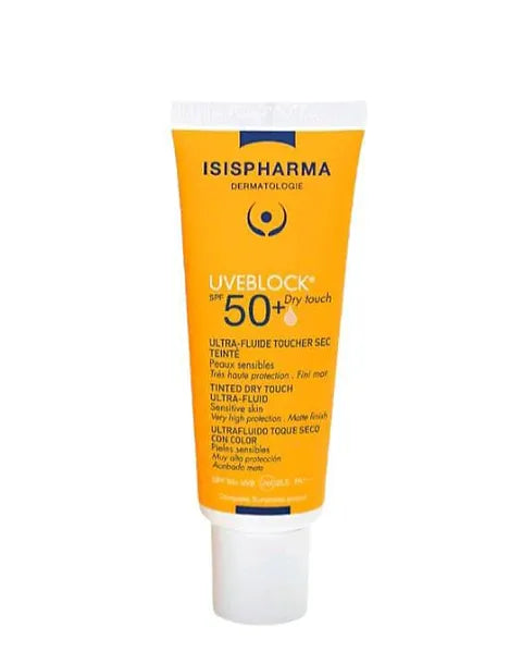 UVEBLOCK SPF50 DRY TOUCH TEINTE CLAIRE 40ML ISIS PHARMA