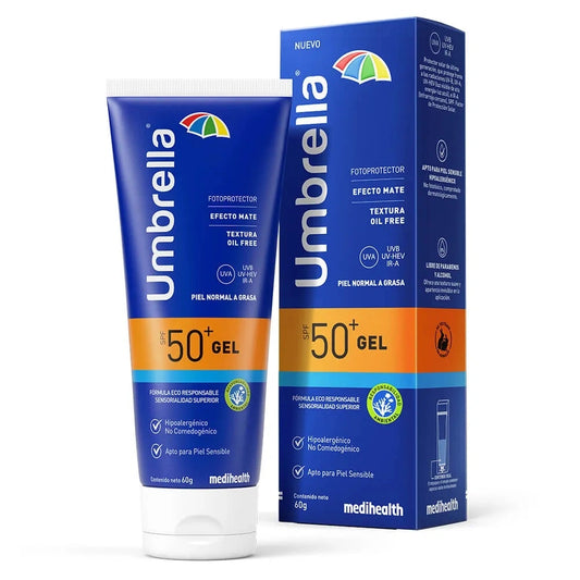 UMBRELLA GEL 50SPF 60 GRAMOS MEDIHEALTH