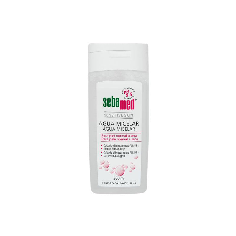 AGUA MICELAR PIEL NORMAL A SECA 200ML SEBAMED