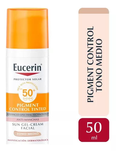 EUCERIN SUN PIGMENT CONTROL TONO MEDIO 50ML