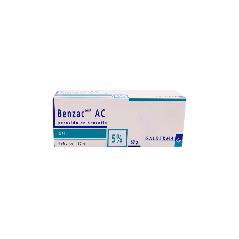 BENZAC AC GEL 5% TUBO 60G GALDERMA