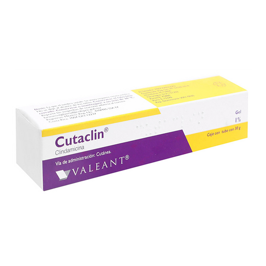 CUTACLIN GEL 1% CREMA VALEANT