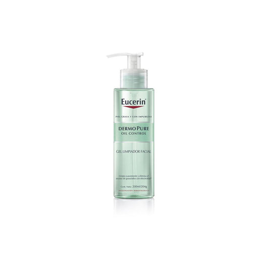 EUCERIN DERMO PURE GEL LIMPIADOR FACIAL 200ML