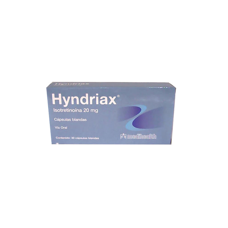 HYNDRIAX 20MG X 30 CAPSULAS MEDIHEALTH