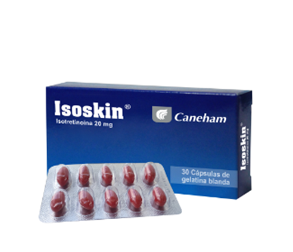 ISOSKIN 2MG X 30 CAPSULAS CANEHAM