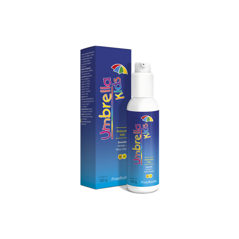 UMBRELLA KIDS EMULSION 50 SPF  120 GRAMOS MEDIHEALTH