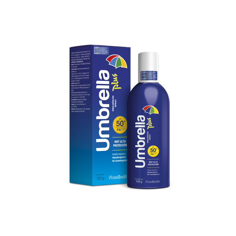 UMBRELLA PLUS 50 SPF 120 GRAMOS MEDIHEALTH