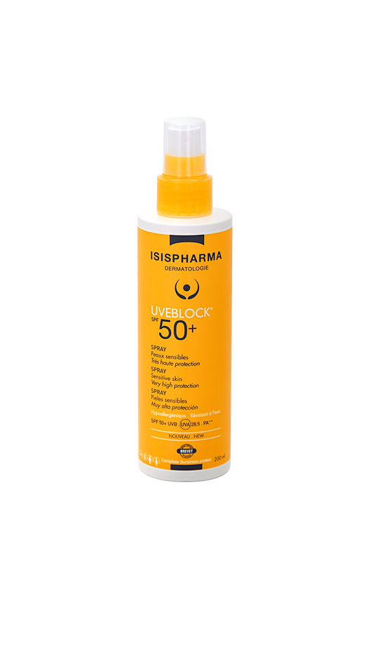 UVEBLOCK SPF50 SPRAY 200ML ISIS PHARMA