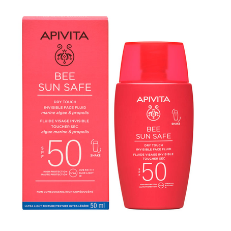 FLUIDO FACIAL INVISIBLE SPF50 APIVITA