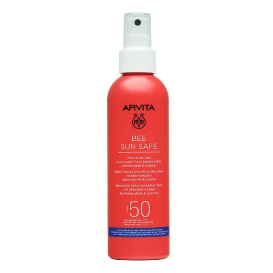 SUN BODY SPRAY SPF50 200ML APIVITA