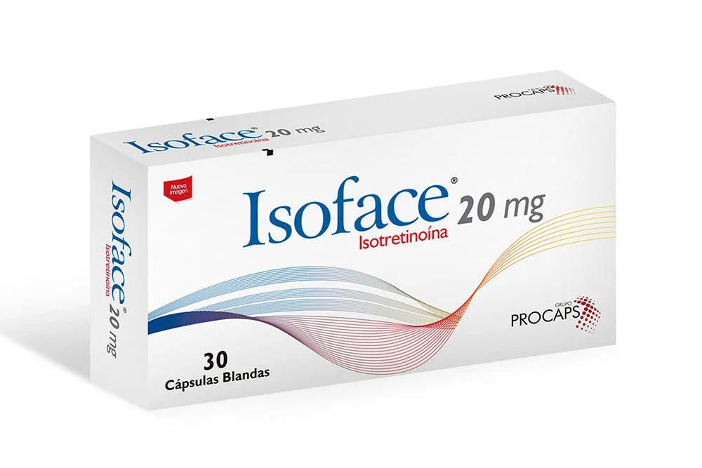 ISOFACE 20MG X 30 CAPSULAS PROCAPS