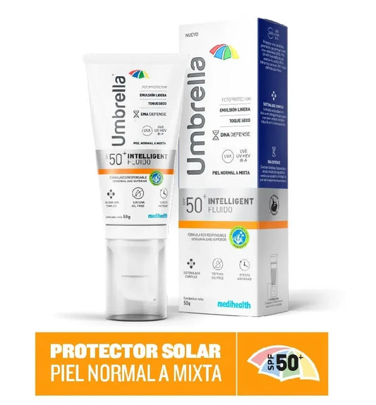 UMBRELLA INTELLIGENT FLUIDO 50SPF MEDIHEALTH