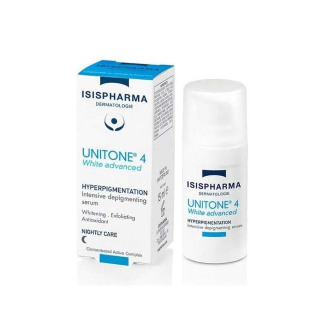 UNITONE 4 WHITE ADVANCED 15ML ISIS PHARMA