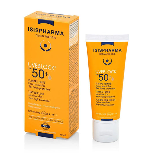 UVEBLOCK SPF50 TINTE FLUID 40ML ISIS PHARMA