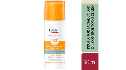 EUCERIN SUN FACE OIL CONTROL TONO CLARO 50ML